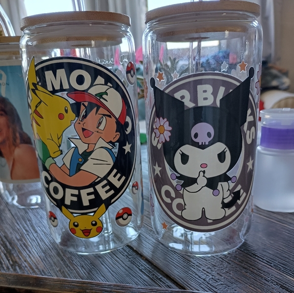 16oz glass cups - Picture 2 of 2